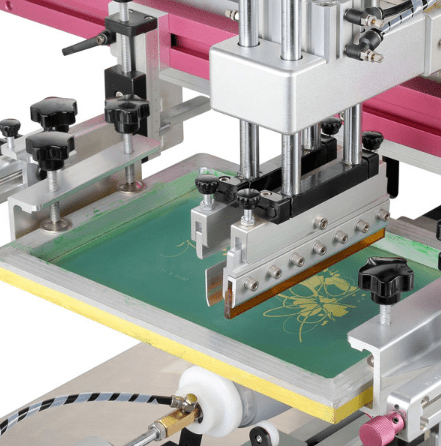 Single Flat Bed Screen Printing Machine